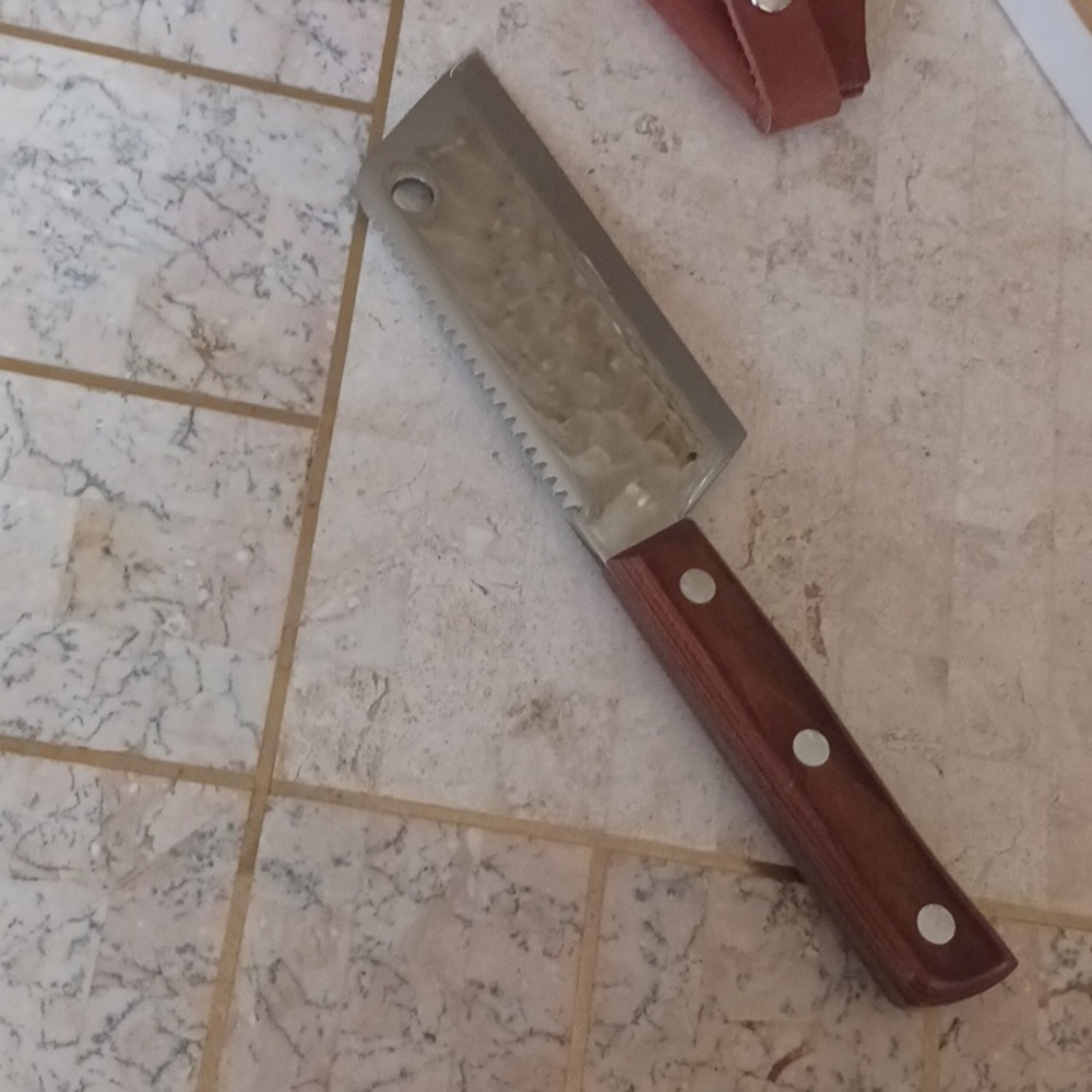 Vintage/collectable "Sawtooth Cleaver" By KA-BAR CUTLERS,New York, Read Below... - Picture 4 of 11
